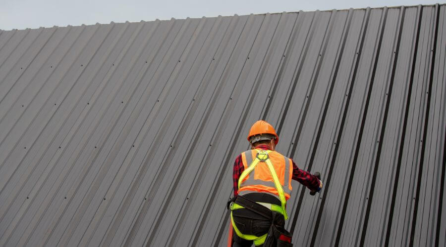 Professional metal roof installation in Doty, WA